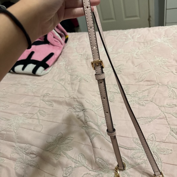 Michael Kors Pink and White Crossbody Bag - Picture 5 of 5